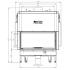 КАМИННАЯ ТОПКА С ВОДЯНЫМ КОНТУРОМ HITZE ALBERO AQUASYSTEM ALAQS90X41.S